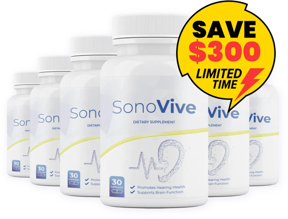 Order Your Discounted SonoVive Bottle Now!